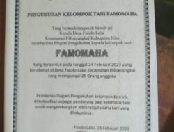 Kades FuloloLalai Bantah Berita Di Salah Satu Media Online Atas Tuduhan Pengadaan Bibit Ternak Babi.