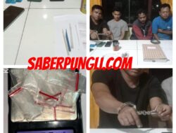 Polsek Dolok Silau Ringkus 5 Pria Yang Asik Pesta Sabu Di Perladangan Sawit,Berikut Penjelasan AKP Josia SH,MH