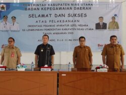 Pelaksanaan Oriantasi Pegawai  Aparatur Sipil Negara Di Lingkungan  Pemkab  Nias Utara TA 2023