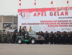 Forkopimda Sumut Apel Gelar Pasukan Kunjungan Ibu Negara dan Ibu Wakil Presiden Republik Indonesia