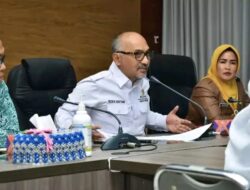 Ketua TP PKK Pimpin Rapat (Monev)