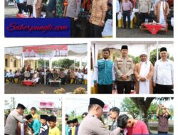 Peletakan Batu Pertama Pembangunan Mussolah ISTIQLAL Oleh Kapolres Simalungun Dan TGB