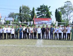 Polres Lampung Utara Selenggarakan Apel Kasat Kamling Tahun 2023