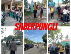 Polsek Tanah Jawa Giat Pengamanan Lomba Marathon 10 KM Antara Pemuda Gereja Memperebutkan Piagam Praeses Cup HKBP Distrik XXIV Tanah Jawa