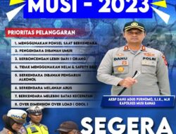 Satlantas Polres Mura Segera Menggelar Operasi Patuh 2023