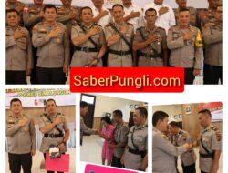 Polres Simalungun Gelar Pisah Sambut, Kapolsek Bangun dan Kasat Samapta Resmi Diganti