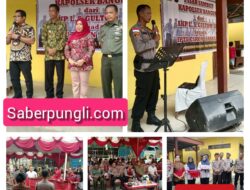 Kapolsek Bangun Gelar  Acara Pisah Sambut Dihadiri Forkopimca dan Masyarakat Wilayah Hukum Polsek Bangun