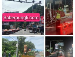 Kasat Lantas Pimpin Pemasangan 3 ETLE  di Wilkum Polres Simalungun, “Ini 10 Jenis Pelanggaran Akan Terkena Denda Tilang