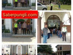 Jaga Situasi Tetap Kondusif Saat Beribadah Polsek Tanah Jawa Laksanakan PAM Ibadah Minggu Di Wilayah Hukumnya