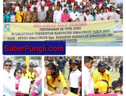Bupati Simalungun Serahkan SK Kepada 186 PPPK Jabatan Fungsional Guru