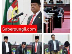 Bupati Simalungun Hadiri Rapat Paripurna DPRD Kabupaten Simalungun