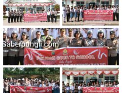 Jelang Hari Jadi Polwan ke 75,Polwan Polres Simalungun Gelar Police Goes To School Kampanyekan Bijak Bermedsos