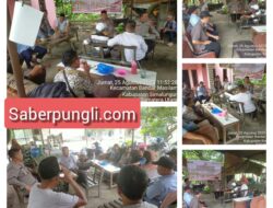 Kapolsek Perdagangan Giat Jumat Curhat di Bandar Marsilam,Paparkan 7 Ajakan Untuk Ciptakan Kamtibmas