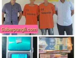 Polsek Bangun Resor Simalungun Tangkap Dua Pelaku Penyalahgunaan Narkotika di Nagori Bandar Siantar
