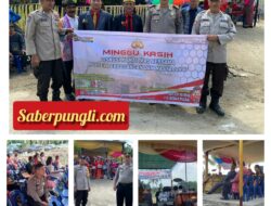 Polsek Perdagangan Giat Minggu Kasih Ajak Warga Gereja Diskusi Kamtibmas
