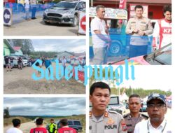 Polres Simalungun Mendapatkan Apresiasi dan Ucapan Trimakasih dari Pembalap Asia Pacific Rally Championship 2023