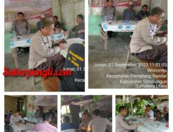 Kapolsek Perdagangan Gelar Jumat Curhat , Ajak Warga Jaga Kamtibmas Tetap Kondusif Di Lingkungan Keluarga dan Masyarakat