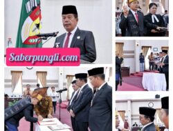 Bupati Simalungun Hadiri Pengambilan Sumpah atau Janji Anggota DPRD Simalungun PAW.