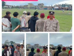 Giat Pers Polsek Saribudolok PAM Turnamen Sepakbola Piala Junimart Girsang Cup ll Tahun 2023