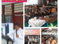 Kapolsek Tanah Jawa Dampingi Bupati Simalungun di Acara Launching Pelayanan Perekaman dan Pencetakan KTP EL di Hutabayuraja