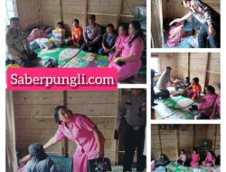 Polisi Peduli Masyarakat,Kapolres Simalungun Melalui Kapolsek Saribudolok Kembali Berikan Bantuan  Pada Keluarga Parialus Sidauruk