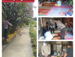 Gerak Cepat Polsek Perdagangan Evakuasi Mayat Orang Hanyut Di Aliran Irigasi