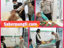 Luarbiasa Kepedulian Kapolres Simalungun,Bocah 5 Tahun Korban Aniaya Tantenya Dibawa Ke Rumah Sakit
