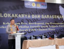 Lokakarya Kemerdekan Pers, Kapoldasu : Komitmen Berikan Perlindungan kepada Jurnalis