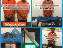 Kapolsek Perdagangan Terangkan Kronologis Penangkapan Empat Pelaku Penyalahgunaan Narkoba,Sabu-sabu dan Ganja Disita,Simak Kronologinya