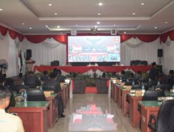 DPRD Muratara Paripurna Mendengar Pidato Kenegaraan Presiden RI