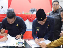 Paripurna DPRD Muratara MOU PPAS Perubahan 2023