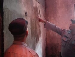 Polsek Kota Agung Identifikasi Kebakaran Rumah di Kandang Besi Tanggamus