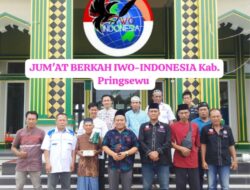 IWO-I Kabupaten Pringsewu, Sirli Patih Jaya Kekhama Bersama Anggotanya Menggelar Kegiatan Jum’at Berkah