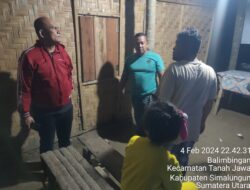 Kapolsek Tanah Jawa Tindaklanjuti Laporan Warga dan Pemberitaan Online Adanya Judi Gelper,Seser di Dua Lokasi