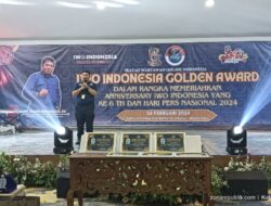 Malam Puncak Momentum Hari Pers Nasional Serta Hari Ulang Tahun Ke-6, Ikatan Wartawan Online Indonesia