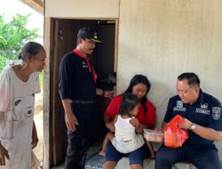 Bersama Komunitas GEBER Camat Tulang Bawang Tengah Nazarudin Lakukan Kegiatan Sosial