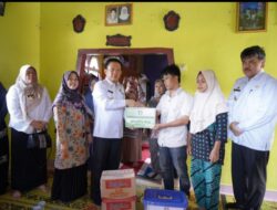 Pj.Bupati Pringsewu Serahkan Taliasih Korban Tenggelam di Sungai & Lakalantas