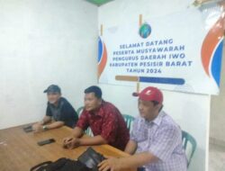 Jefri Terpilih Pimpin IWO Pesibar 2024-2029 Secara Aklamasi