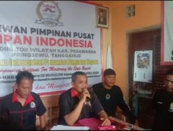 Konferensi Pers Lembaga Lipan Indonesia Yang Akan Segera Melaporkan Suyadi Caleg Partai Golkar Pringsewu