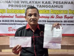 Korwil LSM.LIPAN Terima Surat SP2HP A.1 Dari Polda Lampung.