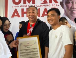 GML(Gerakan Milenial Lampung),Hadiri Soft Launching Rumah Aspirasi Cagub Umar Ahmad