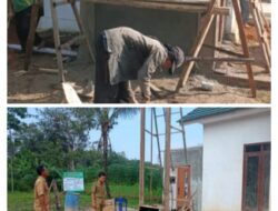 Pekon Kutawaringin, Kecamatan Adiliwuh, Membagun Sumur Bor Dan WC Posyandu