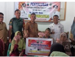 Pekon Desa Pardasuka Menyalurkan Bantuan Langsung Tunai (BLT-DD) Tahap 1 & 2, Anggaran Th.2024.
