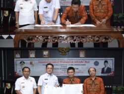 Rektor Universitas Muhammadiyah Metro Menandatangani (MoU) Dengan Pemerintah Daerah Kabupaten Tubaba