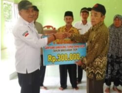 Pemerintahan Pekon Neglasari Berikan Bantuan Langsung Tunai kepada 56 kepala Keluarga