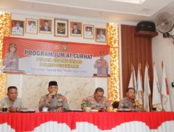 Polsek Gedong Tataan Adakan Jumat Curhat di Balai Desa Sukaraja
