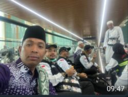 Jamaah Haji Kloter 57 JKG Kembali dengan Selamat