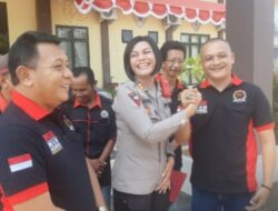 Ketua DPD LSM LIPAN Indonesia Sumara Mengadakan Audiensi Bersama Kapolres Pesawaran