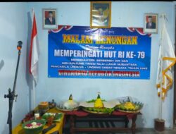 Kepala Personal Informan Negara RI Lampung Adakan Malam Renungan HUT ke-79 Kemerdekaan Indonesia