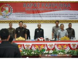 DPRD TUBABA Paripurna Pembicaraan Tingkat I RPJPD Tubaba T.A 2025-2045 dan Tingkat II Atas RPj APBD T.A 2023